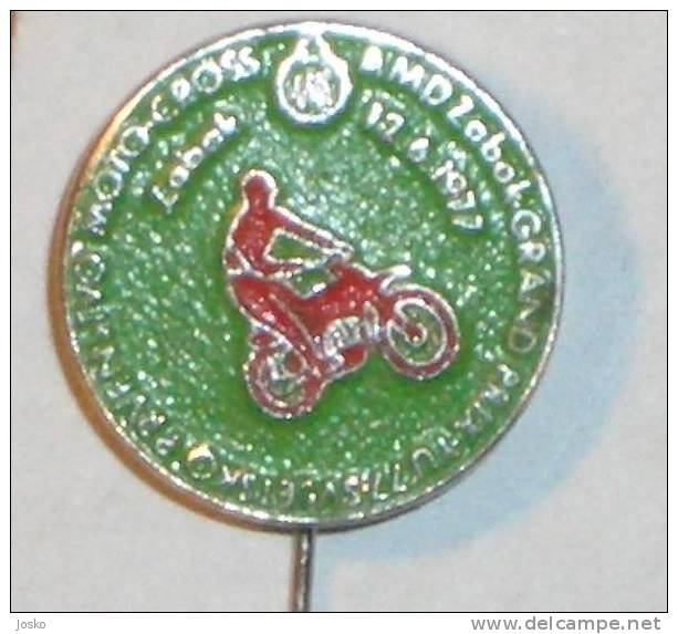 MOTO CROSS - Zabok ( Croatia ) * Pin Badge Motorcycling Motocyclisme Moto Motorcycle Motorbike Motociclismo - Motorräder