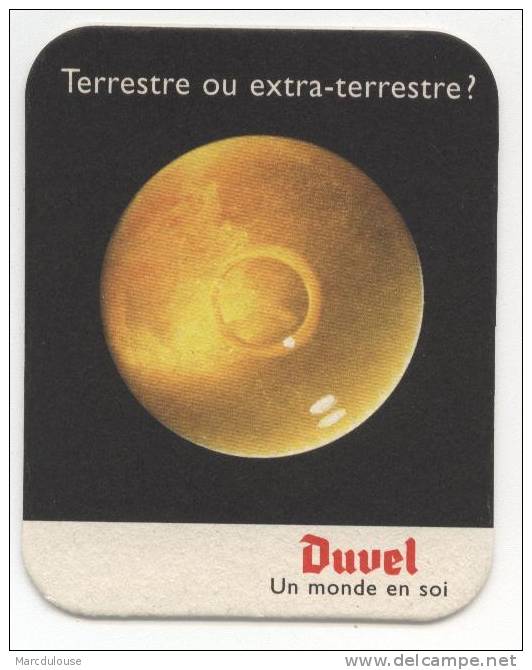 Duvel. Un Monde En Soi. Terrestre Ou Extra-terrestre? - Sous-bocks