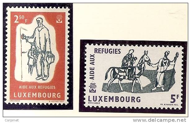 REFUGEES - LUXEMBOURG - 1960  Yvert # 576/7 Complete Set - MINT (NH) - Flüchtlinge