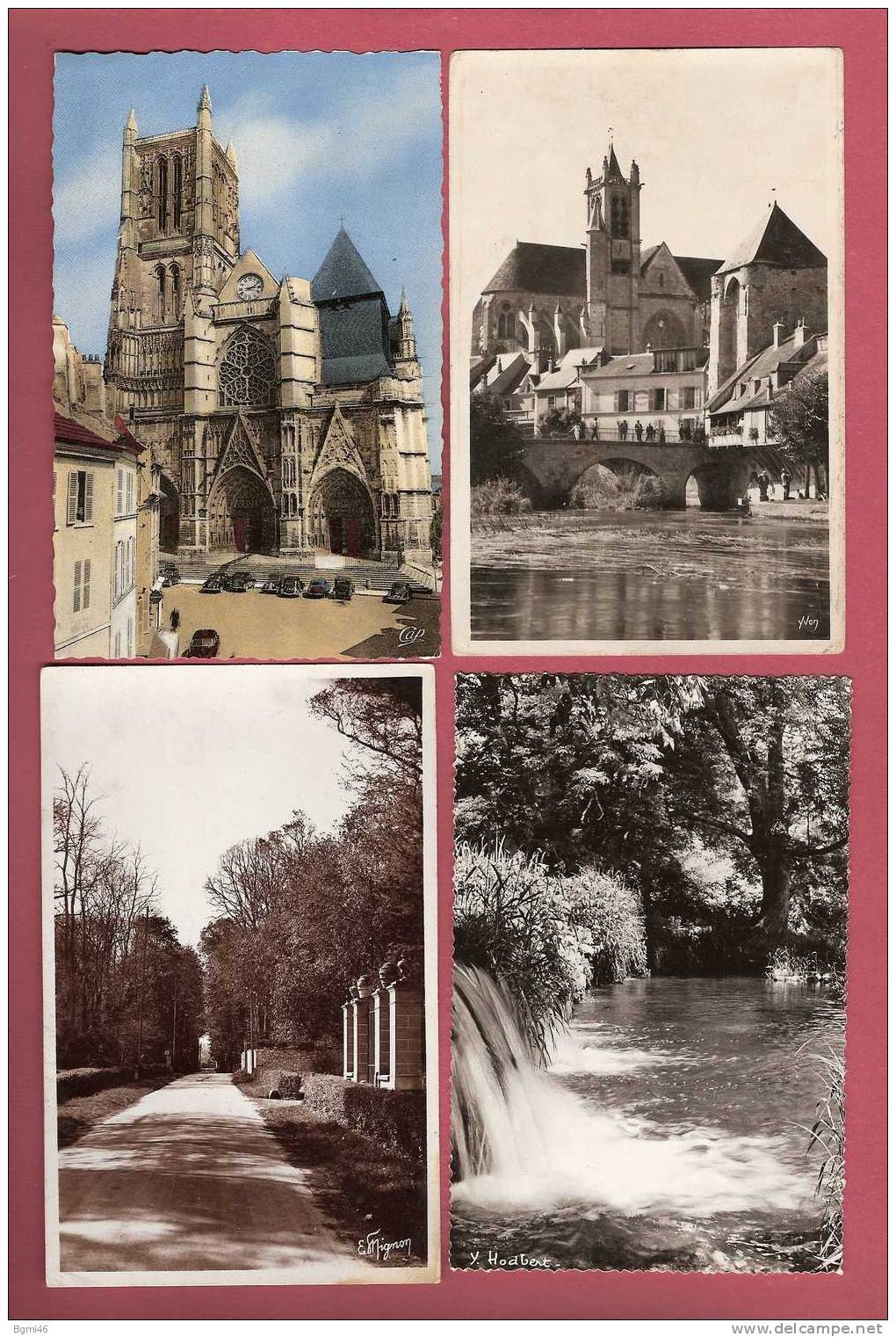 Lot N° 90 De 8 CPSM...SEINE Et MARNE..( Dépt 77 )....( Toutes Scannées ) - 5 - 99 Cartes