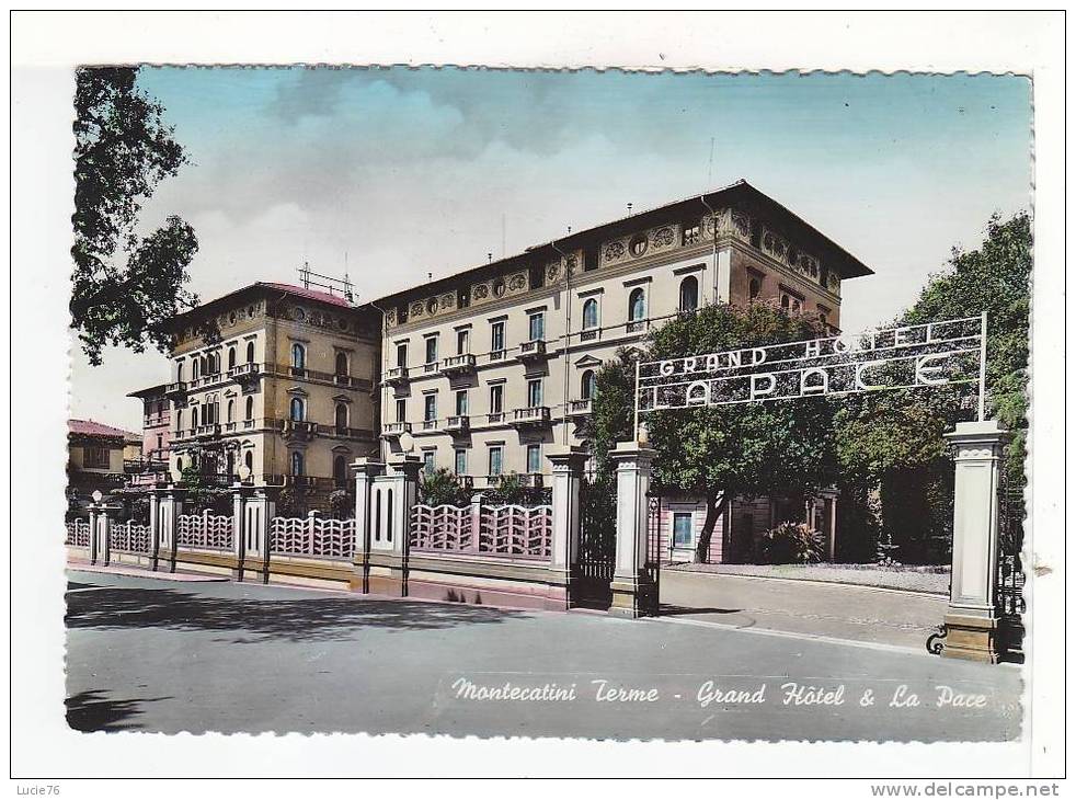 MONTECATINI TERME - Grand Hôtel Et La Place - Pistoia