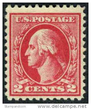 US #526 XF Mint Hinged 2c Washington Type IV From 1920 - Unused Stamps