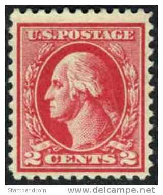 US #526 XF Mint Hinged 2c Washington Type IV From 1920 - Neufs