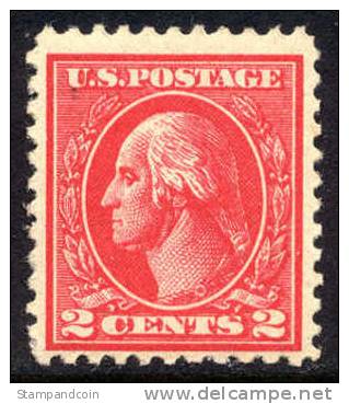 US #528B VF/XF Mint Hinged 2c Washington Type VII From 1920 - Unused Stamps