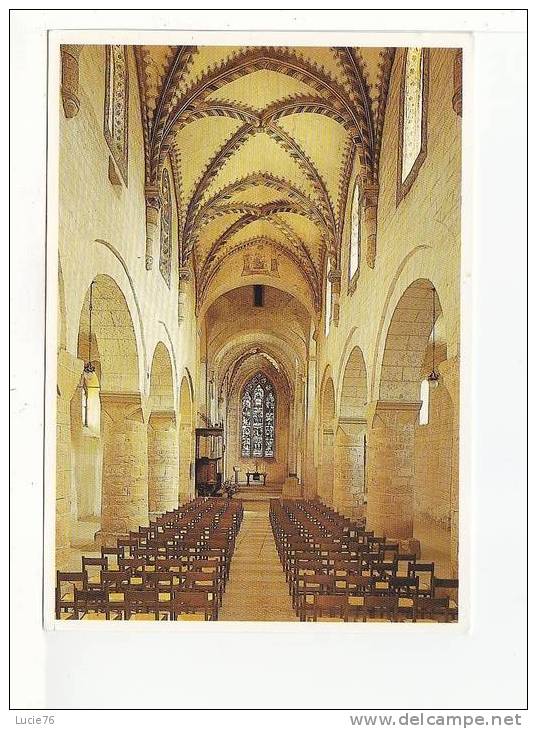 ROMAINMOTIER  - L'Eglise - Ma Nef Centrale 11e S. Et Le Choeur  14è S. - Romainmôtier-Envy