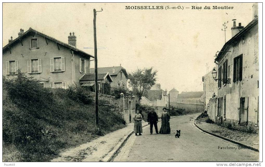 (95) MOISSELLES _ Rue Du Moutier. - Moisselles