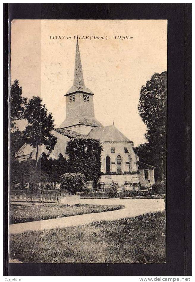 51 VITRY LA VILLE Eglise, Ed ?, 191? - Vitry-la-Ville