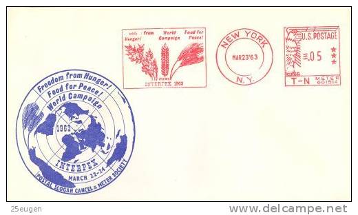 UNITED STATES 1963 WHO  POSTMARK - OMS