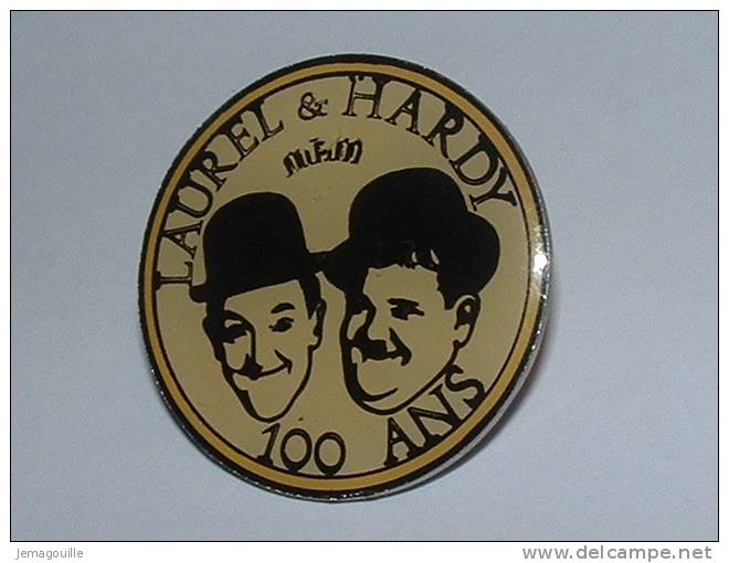 Pin´s - LAUREL & HARDY - 100 ANS * - Cinéma