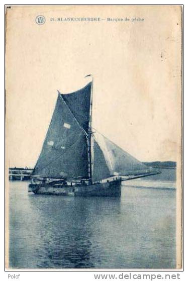 Blankenberghe - Barque De Peche   (8943) - Blankenberge