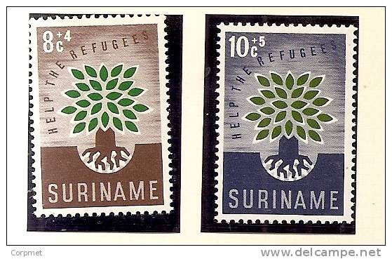 REFUGEES - SURINAM - 1960  Yvert # 332/333  - MINT (NH) - Flüchtlinge