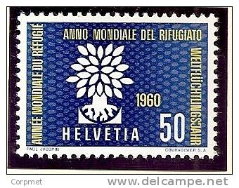 REFUGEES - SUISSE - 1960  Yvert # 641  - MINT (NH) - Réfugiés