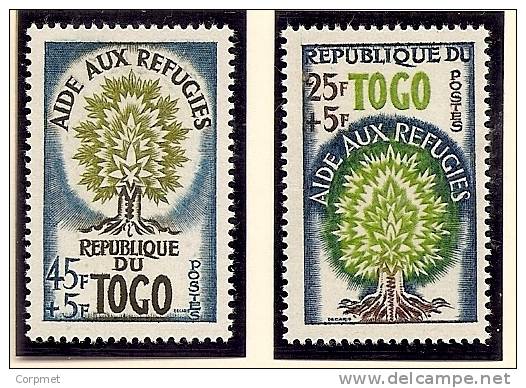 REFUGEES - TOGO - 1960  Yvert # 307/308  - MINT (NH) - Réfugiés