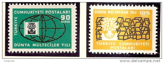 REFUGEES - TURQUIE - 1960  Yvert # 1522/1523  - MINT (NH) - Vluchtelingen