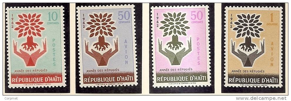 REFUGEES - HAITI - 1960  Yvert # 431/432 + A187/188 - MINT (NH) - Flüchtlinge