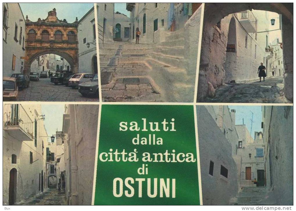 OSTUNI  BRINDISI PUGLIA  VIAGGIATA  COME DA FOTO - Brindisi