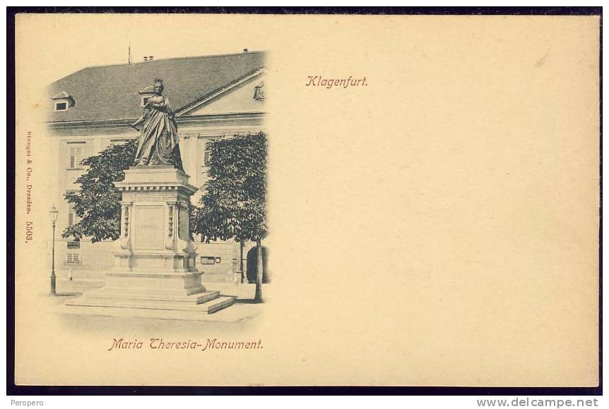 Ak  Kärnten  KLAGENFURT  Old Postcard  Stengel 5503.  Pre-1900. - Altri & Non Classificati