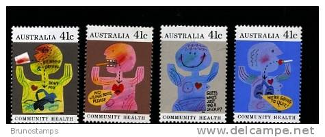 AUSTRALIA - 1990  COMMUNITY HEALTH  SET MINT NH - Ungebraucht