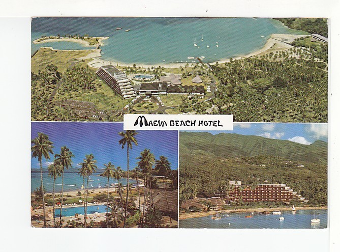 MAEVA BEACH HOTEL -  3 Vues  - N° 195  195 - Polynésie Française