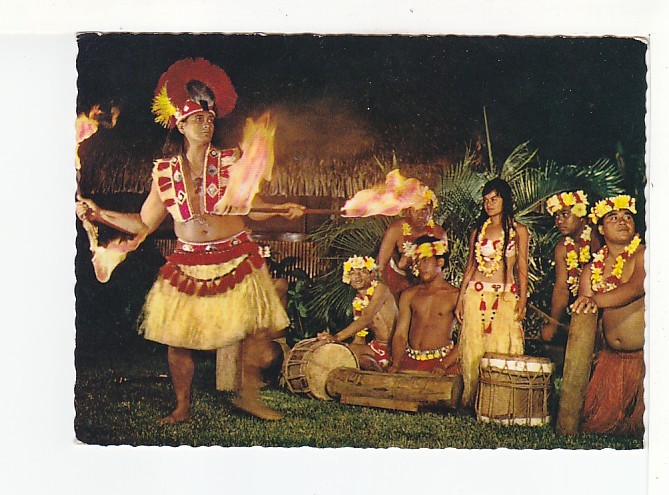 TAHITI -   Danse Rituelle Du Feu  - N° 115 - Polynésie Française
