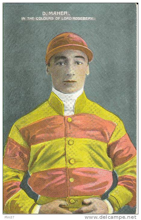 ENGLAND - D. Maher In The Colours Of Lord Rosebery - Hippisme