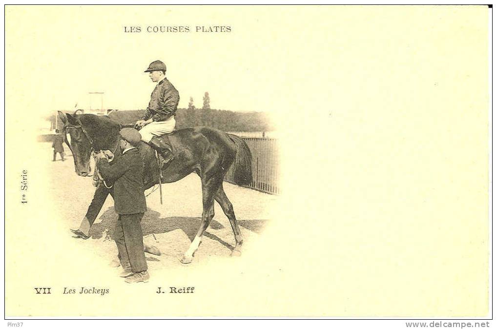 Les Courses Plates - Les Jockeys - J. Reiff - Reitsport
