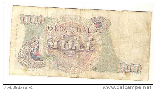 2857)bellissimo 1000 Lire Banca D´ Italia Del 14-7-1962 Vedi Foto - 1000 Liras