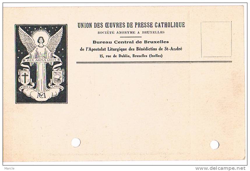 Takszegel Stempel Union Des Oeuvres De Presse Catholique 11 5 1926 - Documentos