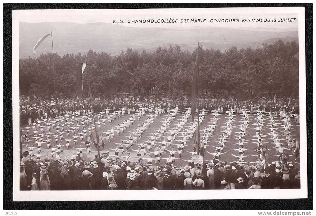 ST CHAMOND COLLEGE STE MARIE CONCOURS FESTIVAL DU 18 JUILLET - Saint Chamond