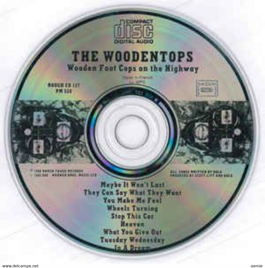 THE WOODENTOPS °°°°°  WOODEN FOOT COPS ON THE HIGHWAY  Cd  9 Titres - Hard Rock & Metal