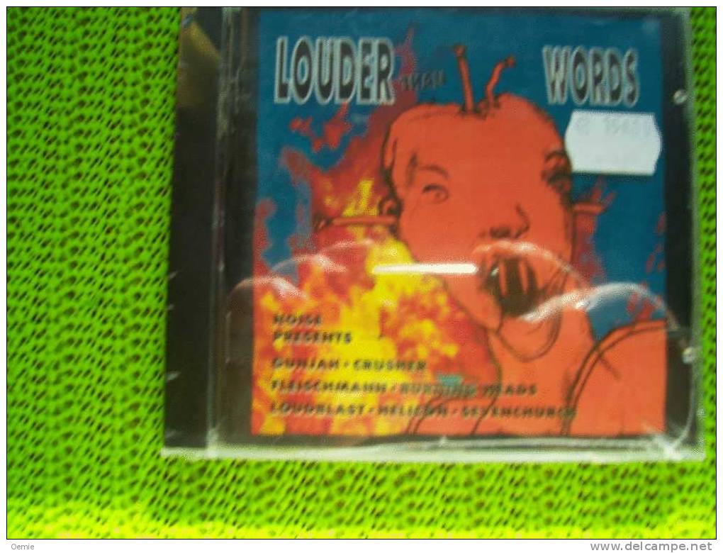 LOUDER THAN WORDS °  NOISE PRESENTS COMPILATION HARDCORE  DEATH  METAL - Hard Rock & Metal