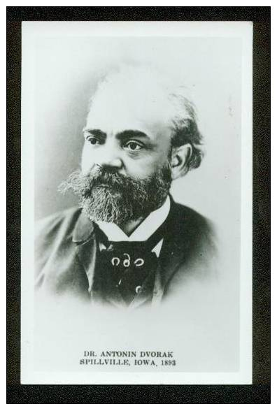 BOHEMIA COMPOSER ANTONIN DVORAK @ SPILLVILLE IA 1893 - Other & Unclassified