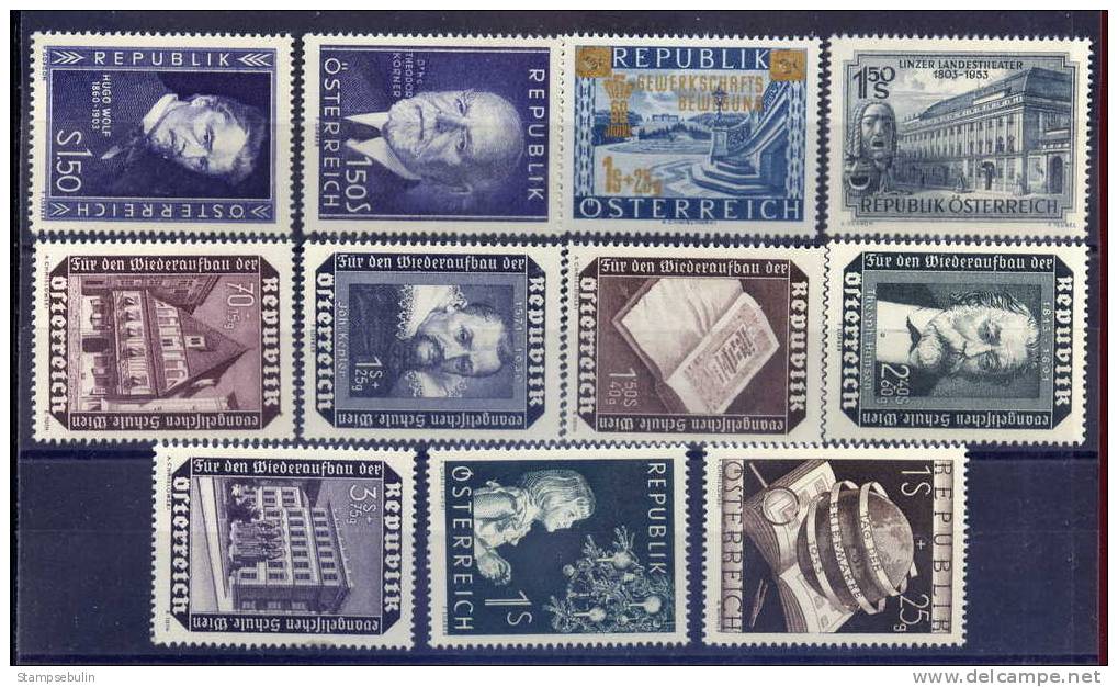 1953 COMPLETE YEAR PACK MNH ** - Full Years