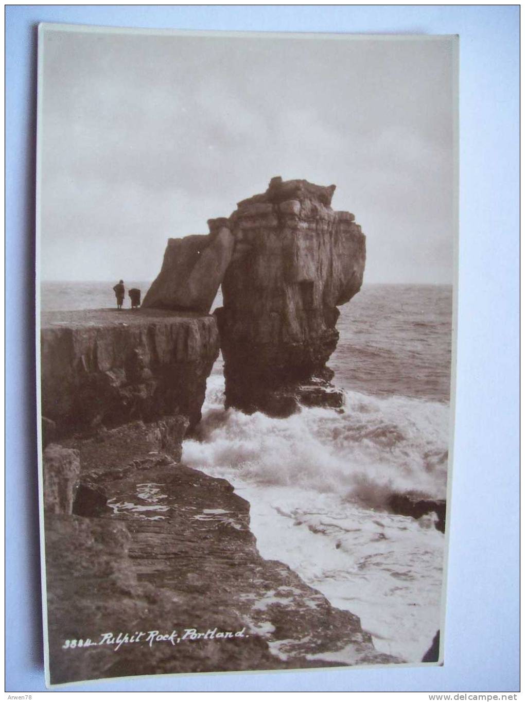 Pulpit Rock Portland Carte Photo  Recto / Verso - Andere & Zonder Classificatie