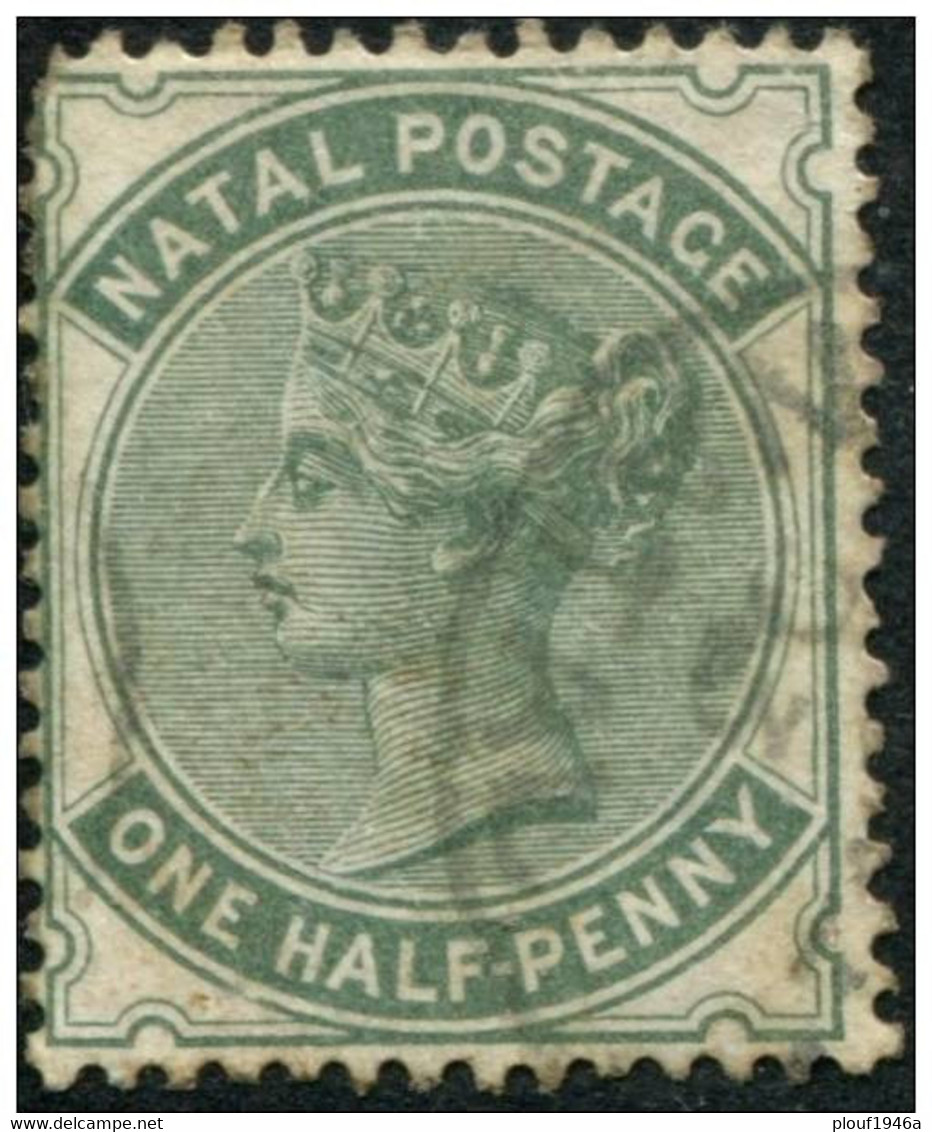 Pays : 339 (Natal : Colonie Britannique)      Yvert Et Tellier N° :   43 (o) - Natal (1857-1909)