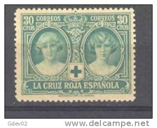 ES332-LB380TANNU.España, Spain, Espagne.CRUZ ROJA ESPAÑOLA  1926 (Ed 332**) Sin Charnela.MUY BONITO - Unused Stamps