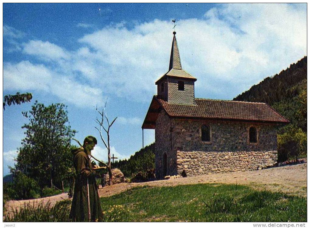 Cpm La Chapelle De Laprau Sur Lugrin( 74) Non Circulee - Eglises Et Cathédrales