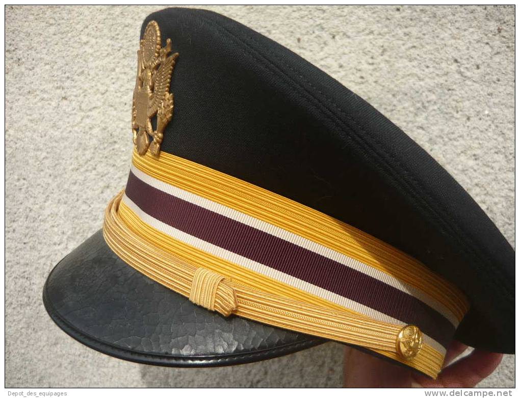 U.S.A. : SUPERBE CASQUETTE OFFICIER MEDICAL CORPS   Par BANCROFT - Casques & Coiffures