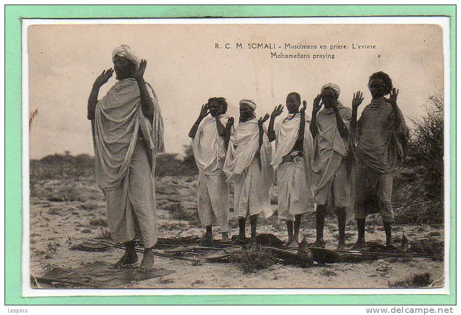 SOMALIE --  Musulman En Prière.L'Extase... - Somalie