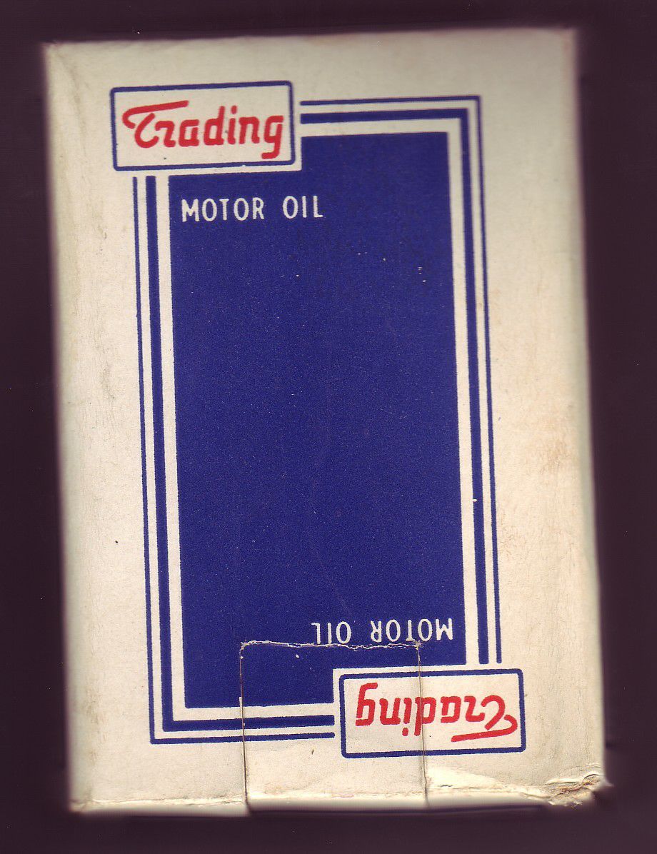 JEU CARTES TRADING MOTOR OIL - Autres & Non Classés