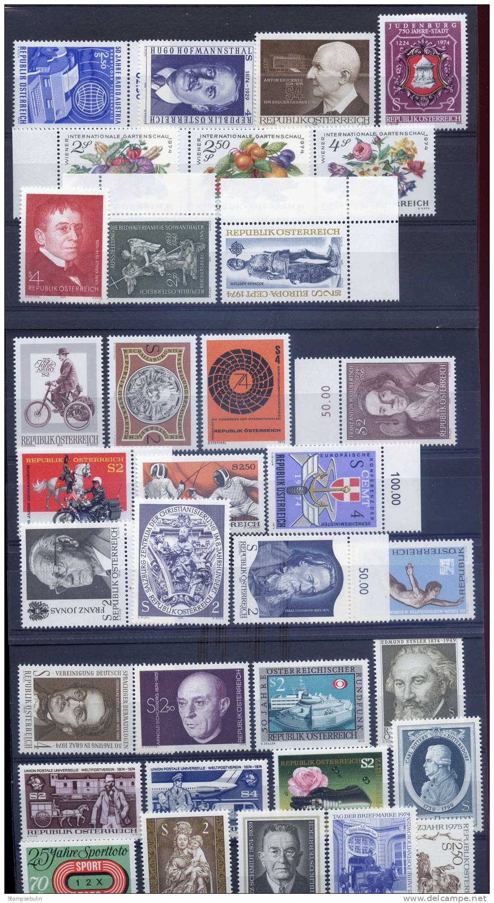 1974 COMPLETE YEAR PACK MNH ** - Années Complètes