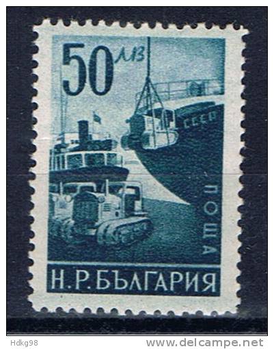 BG+ Bulgarien 1950 Mi 758 Mnh - Ongebruikt