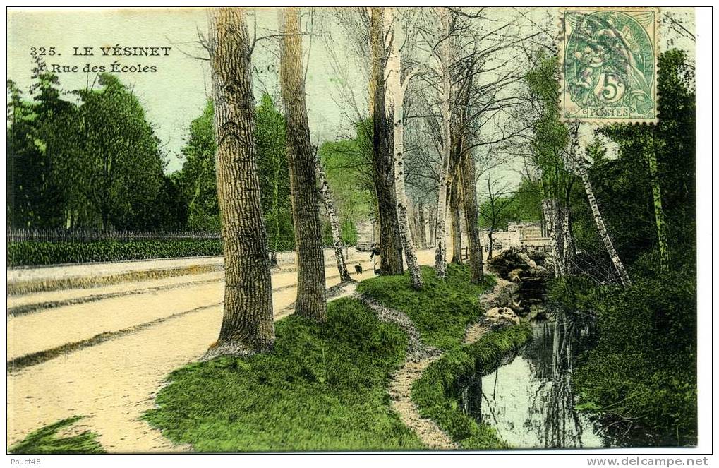 (78) LE VESINET _ Rue Des Ecoles. - Le Vésinet