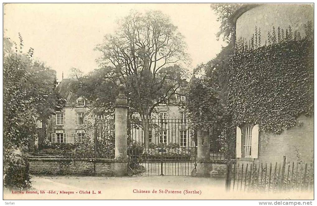 72 , SARTHE , Ref 171 , ST PATERNE , Le Chateau - Saint Paterne