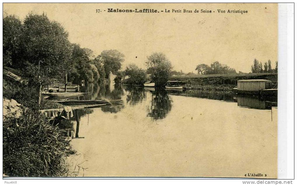 78 - MAISONS LAFFITTE - Le Petit Bras De Seine - Maisons-Laffitte