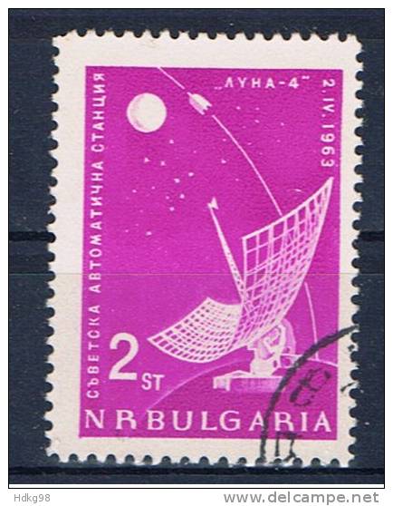 BG+ Bulgarien 1963 Mi 1388-90 Raumfahrt - Usados