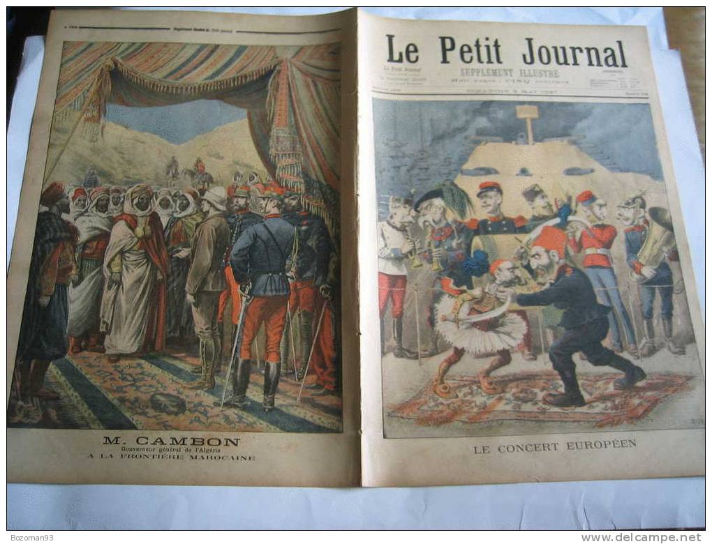 LE PETIT JOURNAL N° 0337 02/05/1897 PIGEONS VOYAGEURS AUX MANOEUVRES DE L'ARMEE + LA GUERRE TURCO-GRECQUE - Le Petit Journal
