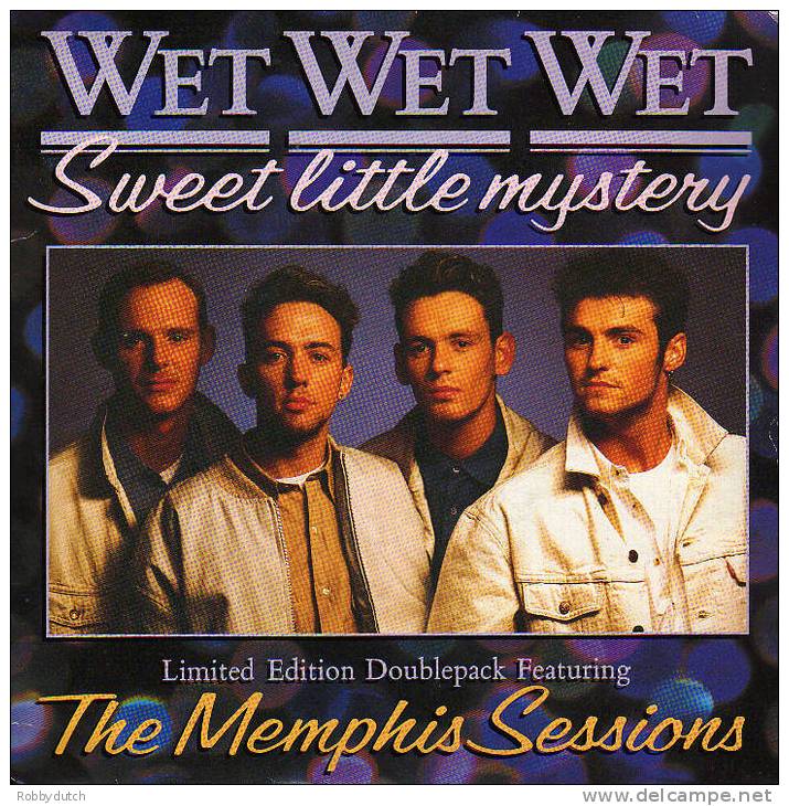 * 2 X 7" *  WET WET WET - SWEET LITTLE MYSTERY (The Memphis Sessions) - Disco, Pop