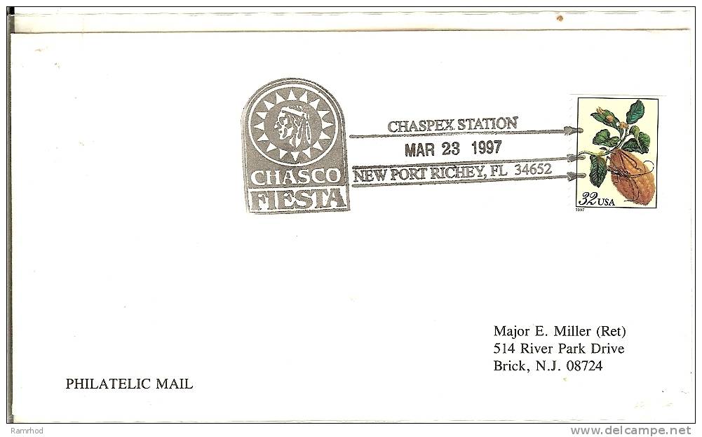 USA 1997 COVER WITH SPECIAL CANCELLATION AND NICE STAMP   FU - Covers & Documents