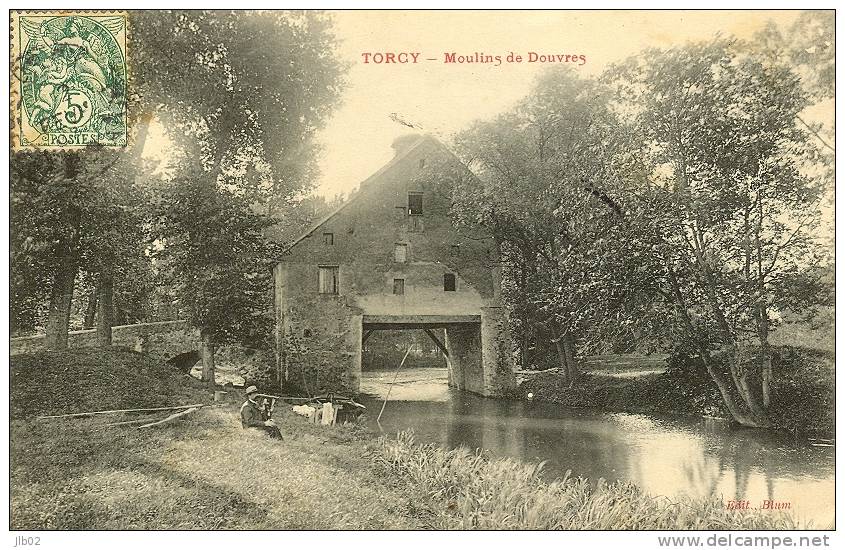 Torcy - Moulins De Douvres - Torcy